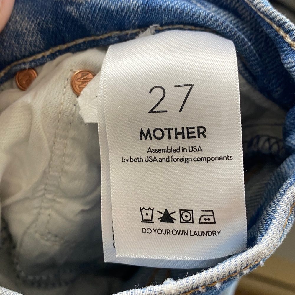 MOTHER Superior The Tomcat Jeans in The Confession Women's 27 - Picture 9 of 13